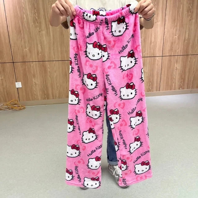 Sanrio Hello Kitty Flannel Pajamas - Comodidad y Estilo en Casa